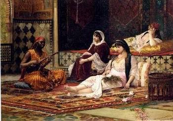 unknow artist Arab or Arabic people and life. Orientalism oil paintings 158 oil painting image